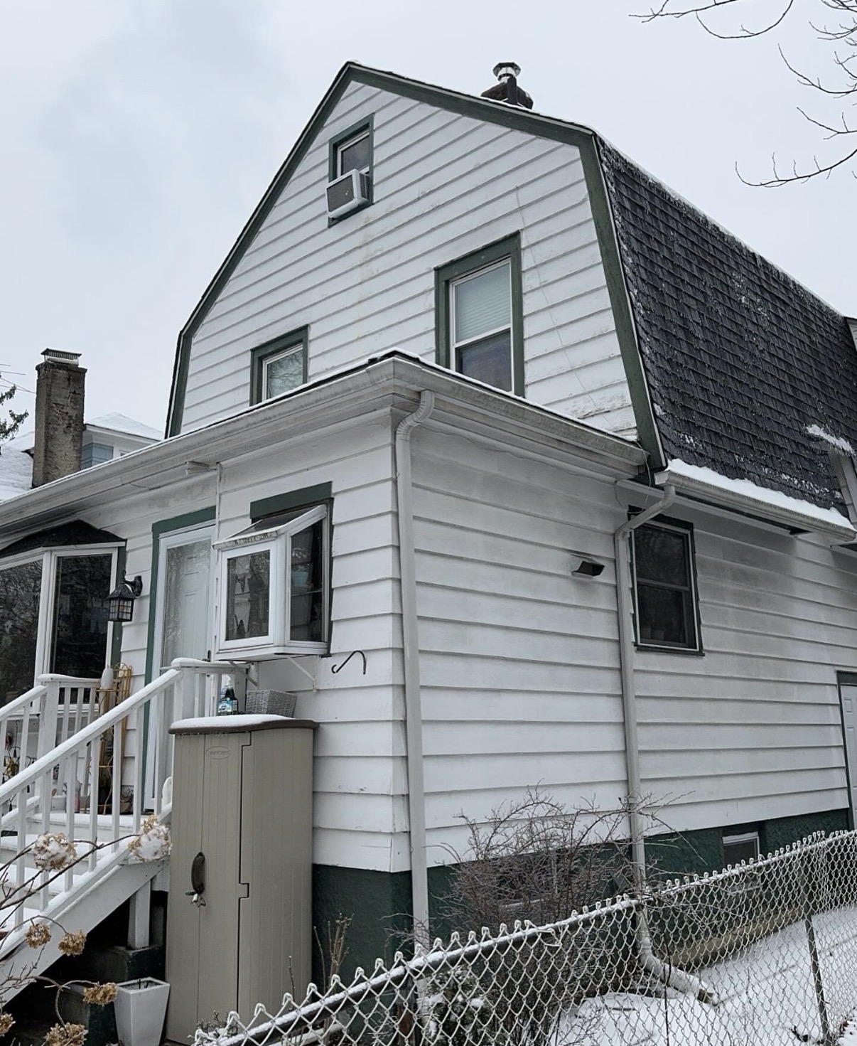 Before — winter front view