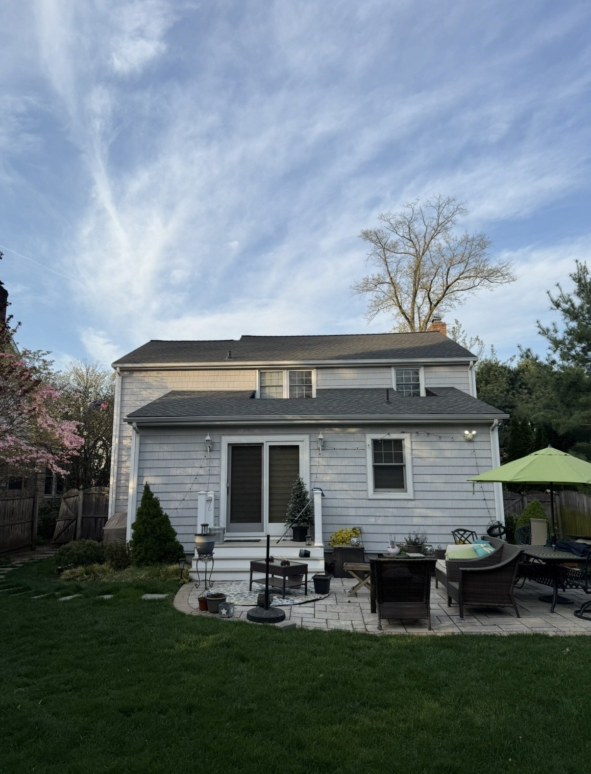Cape Cod home with new roof